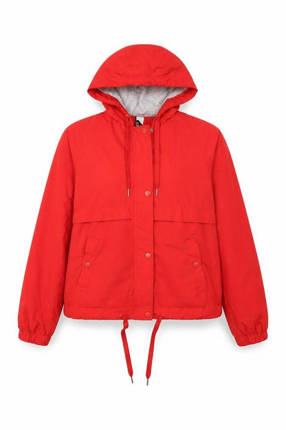 Womens UK Size 10 H&M Red Jacket