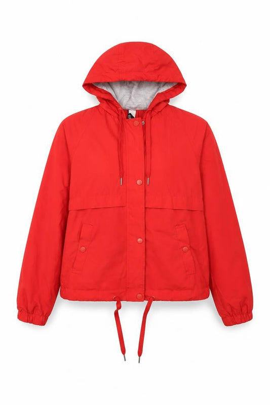Womens UK Size 10 H&M Red Jacket