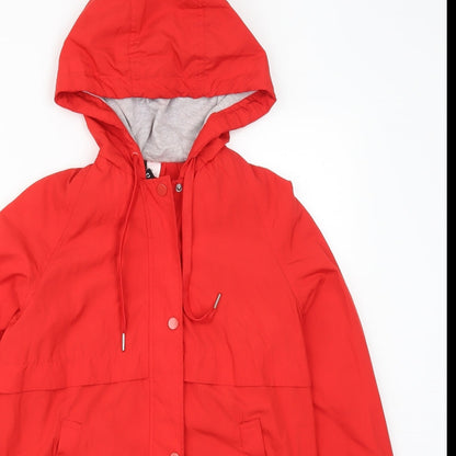 Womens UK Size 10 H&M Red Jacket