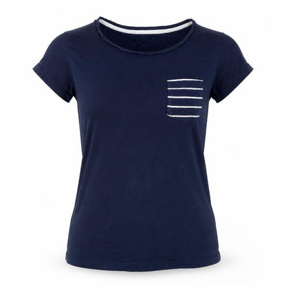 F&F Womens Blue Solid  Top Pyjama Top Size 6