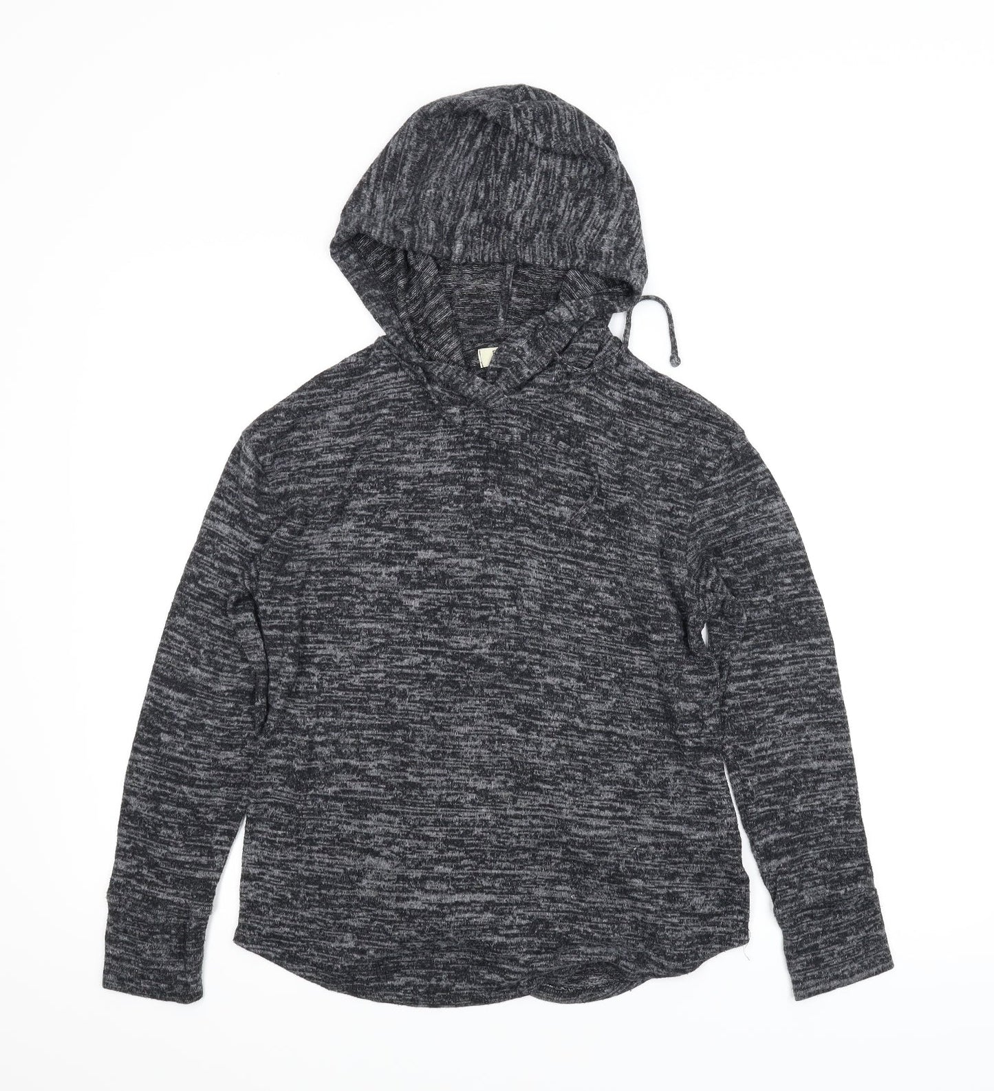 Papaya Womens Grey   Pullover Hoodie Size S