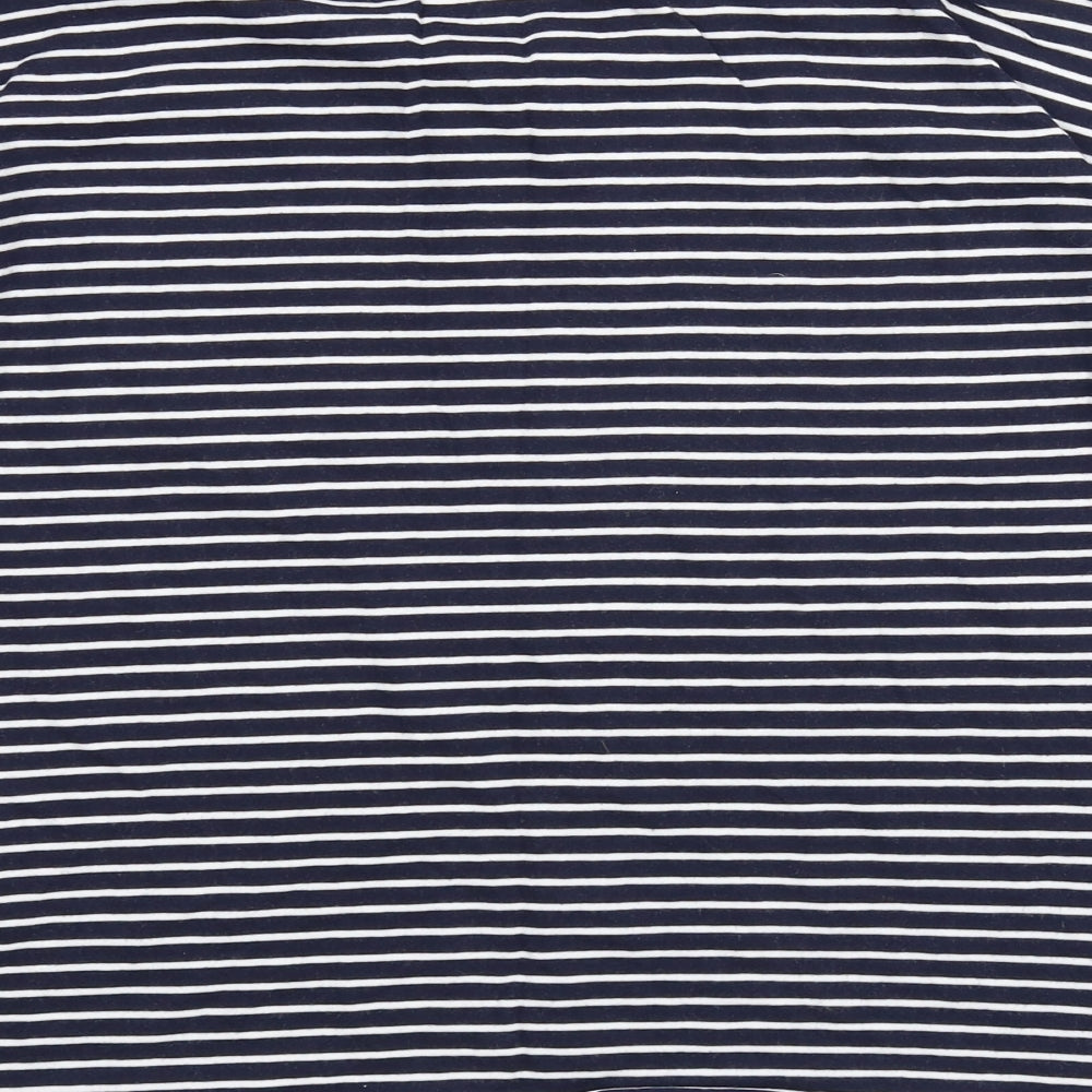 Womens UK Size 10 Falmer Blue Basic T-Shirt