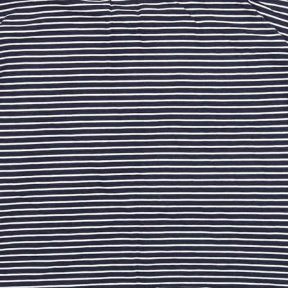 Womens UK Size 10 Falmer Blue Basic T-Shirt