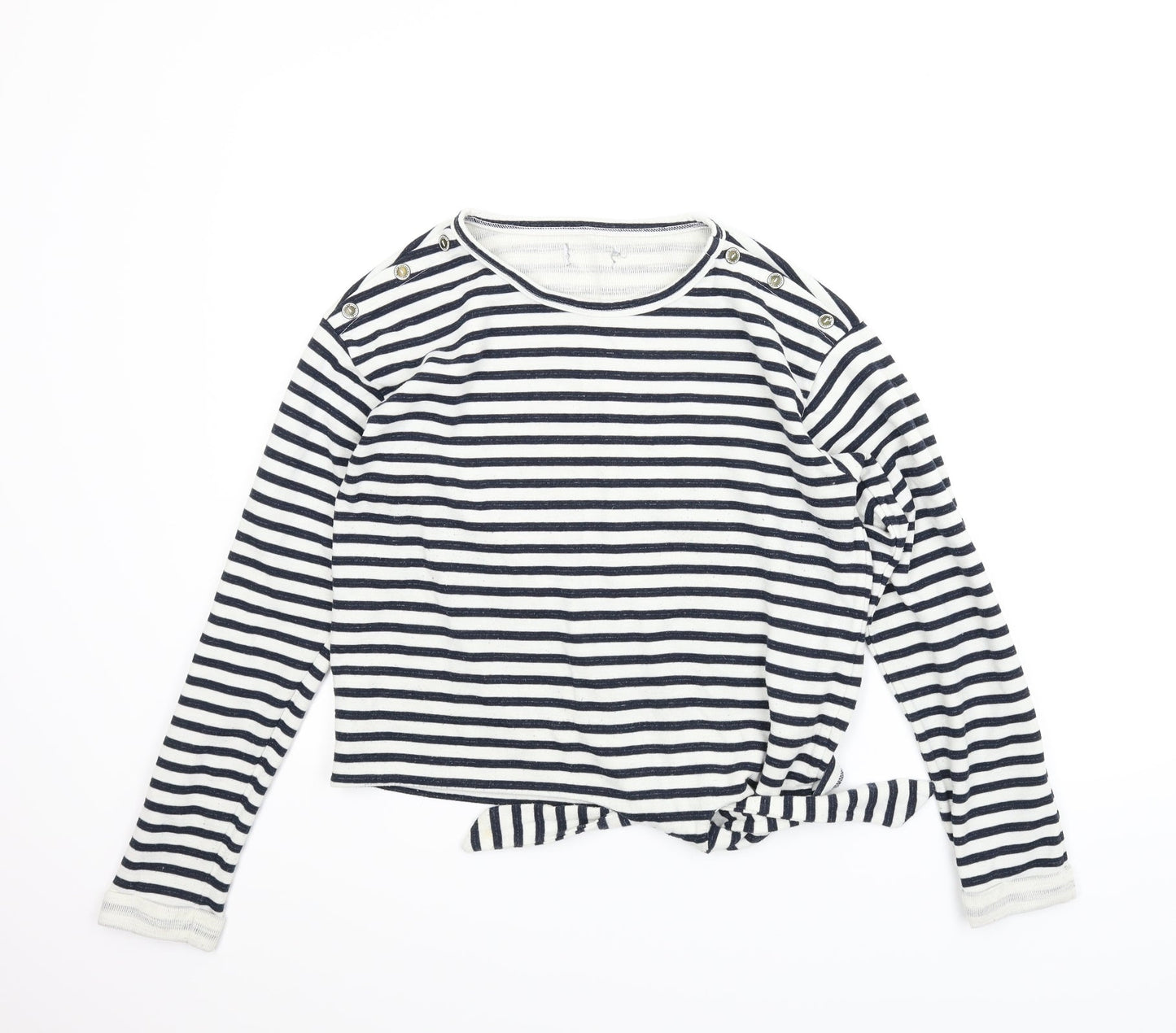 Womens UK Size M Only Blue Basic Blouse