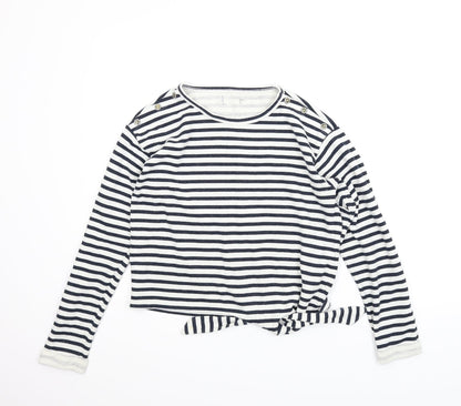 Womens UK Size M Only Blue Basic Blouse