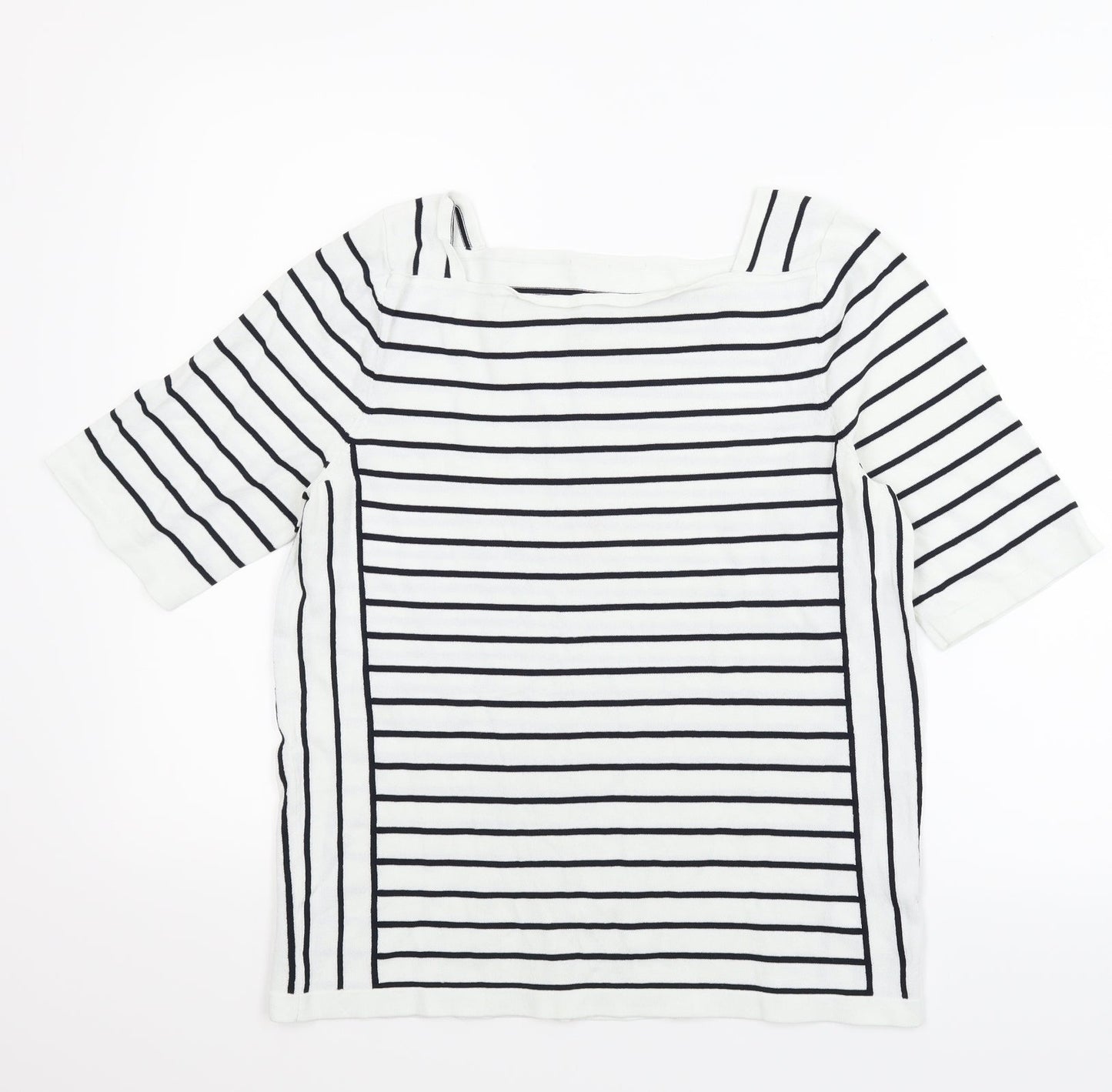 Womens UK Size 12 NEXT White Basic Blouse
