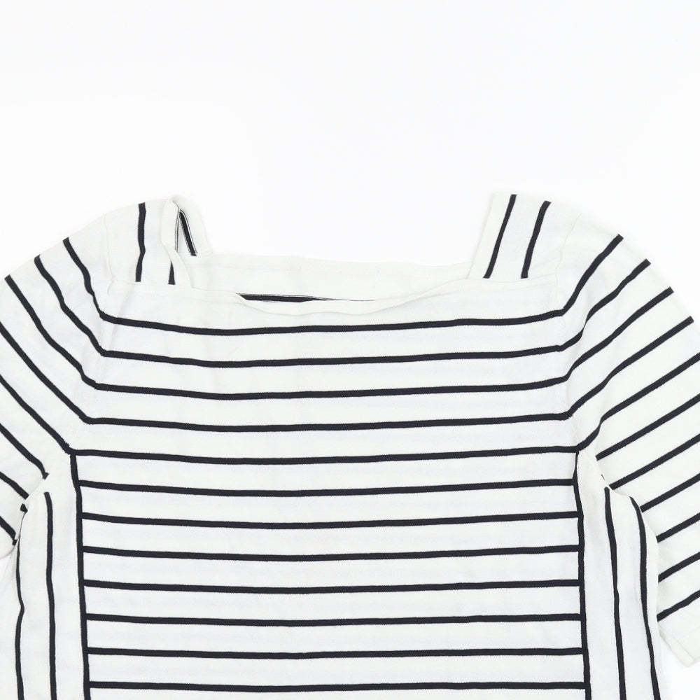 Womens UK Size 12 NEXT White Basic Blouse
