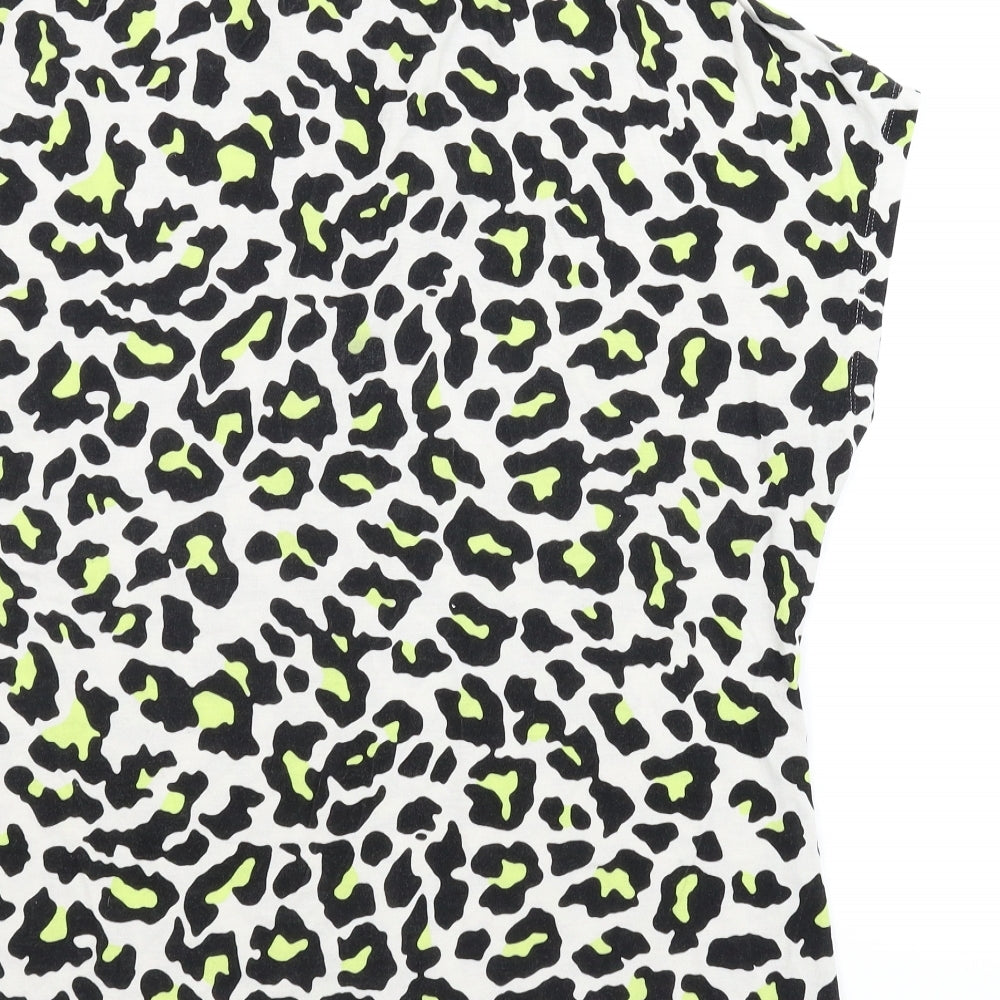 Womens UK Size 14 NEXT Multicoloured Basic Blouse