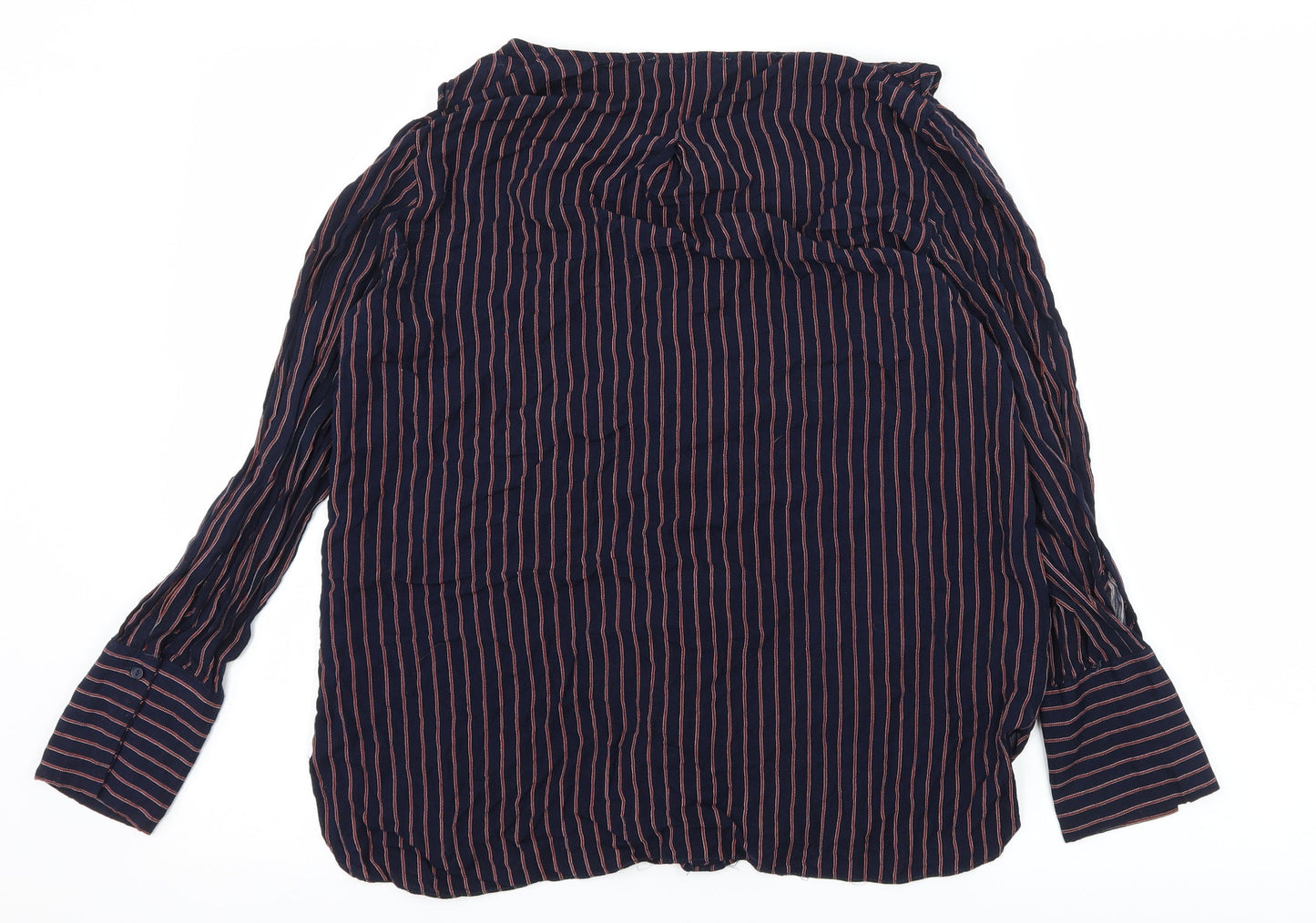 Womens UK Size S Sweewe Blue Basic Blouse