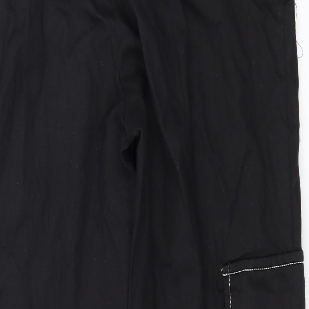 Womens UK Size 6 PRETTYLITTLETHING Regular Fit  Black Trousers