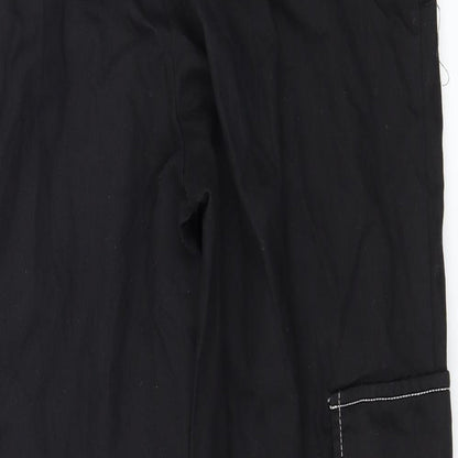 Womens UK Size 6 PRETTYLITTLETHING Regular Fit  Black Trousers