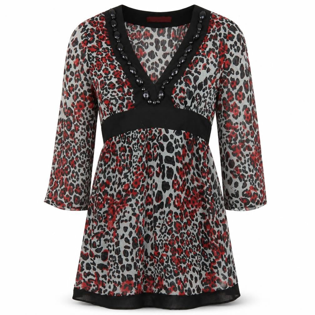 Womens UK Size 8 John Richmond Multicoloured Basic Blouse