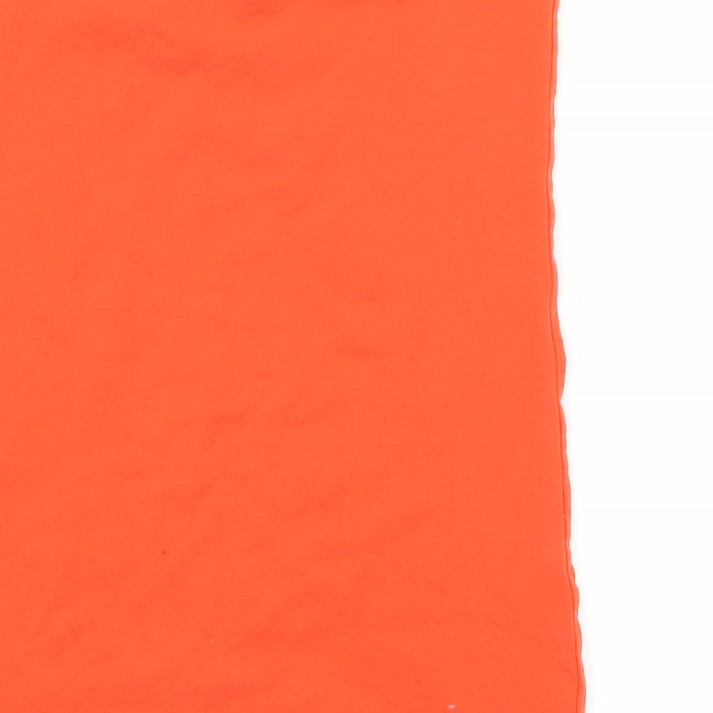 Womens UK Size S New Look Orange Basic Blouse