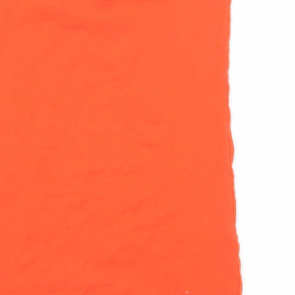 Womens UK Size S New Look Orange Basic Blouse