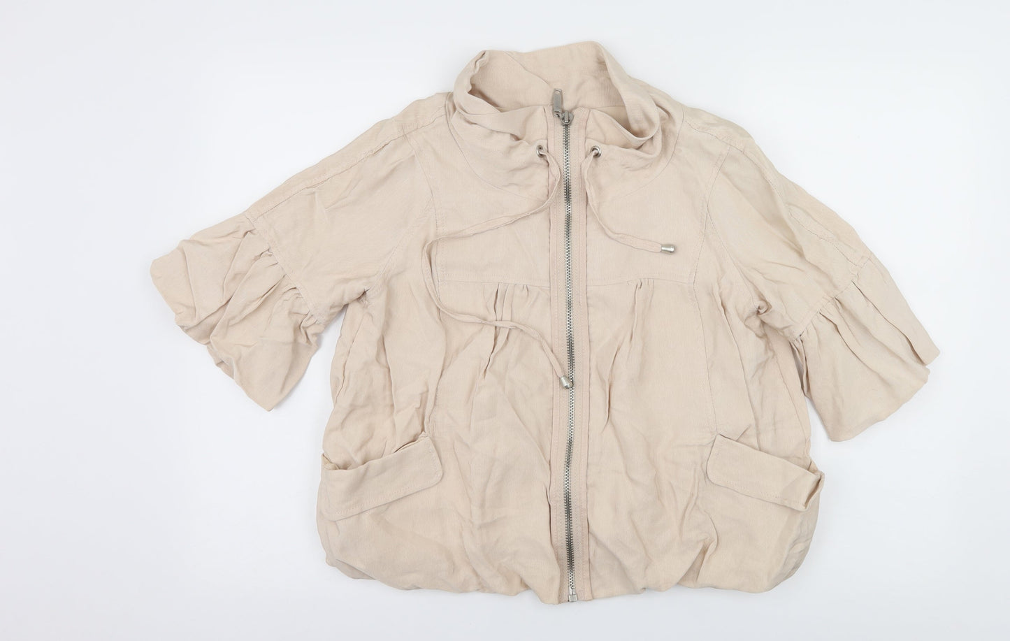 Womens UK Size 12 River Island Ivory Jacket
