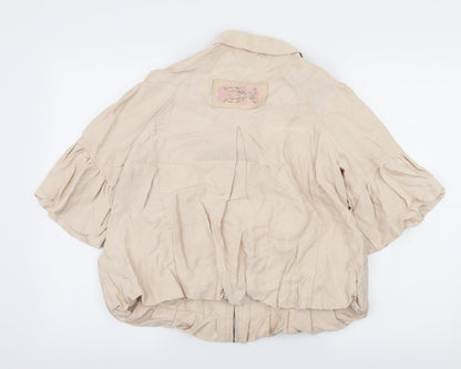 Womens UK Size 12 River Island Ivory Jacket