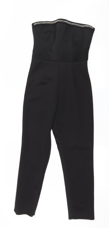 Oh My Love Womens Black   Jumpsuit One-Piece Size S L27 in