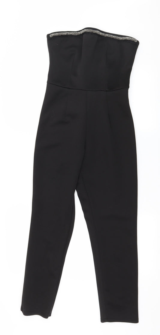 Oh My Love Womens Black   Jumpsuit One-Piece Size S L27 in