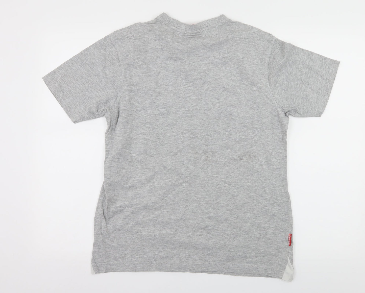 Slazenger Mens Grey  Jersey  T-Shirt Size XS