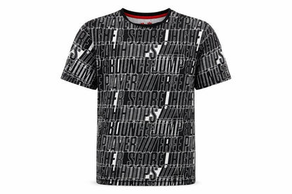 F&F Boys Black  Jersey Basic T-Shirt Size 9-10 Years  - Score