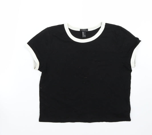 FOREVER 21 Womens Black   Basic T-Shirt Size M