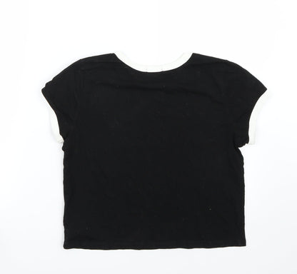 FOREVER 21 Womens Black   Basic T-Shirt Size M