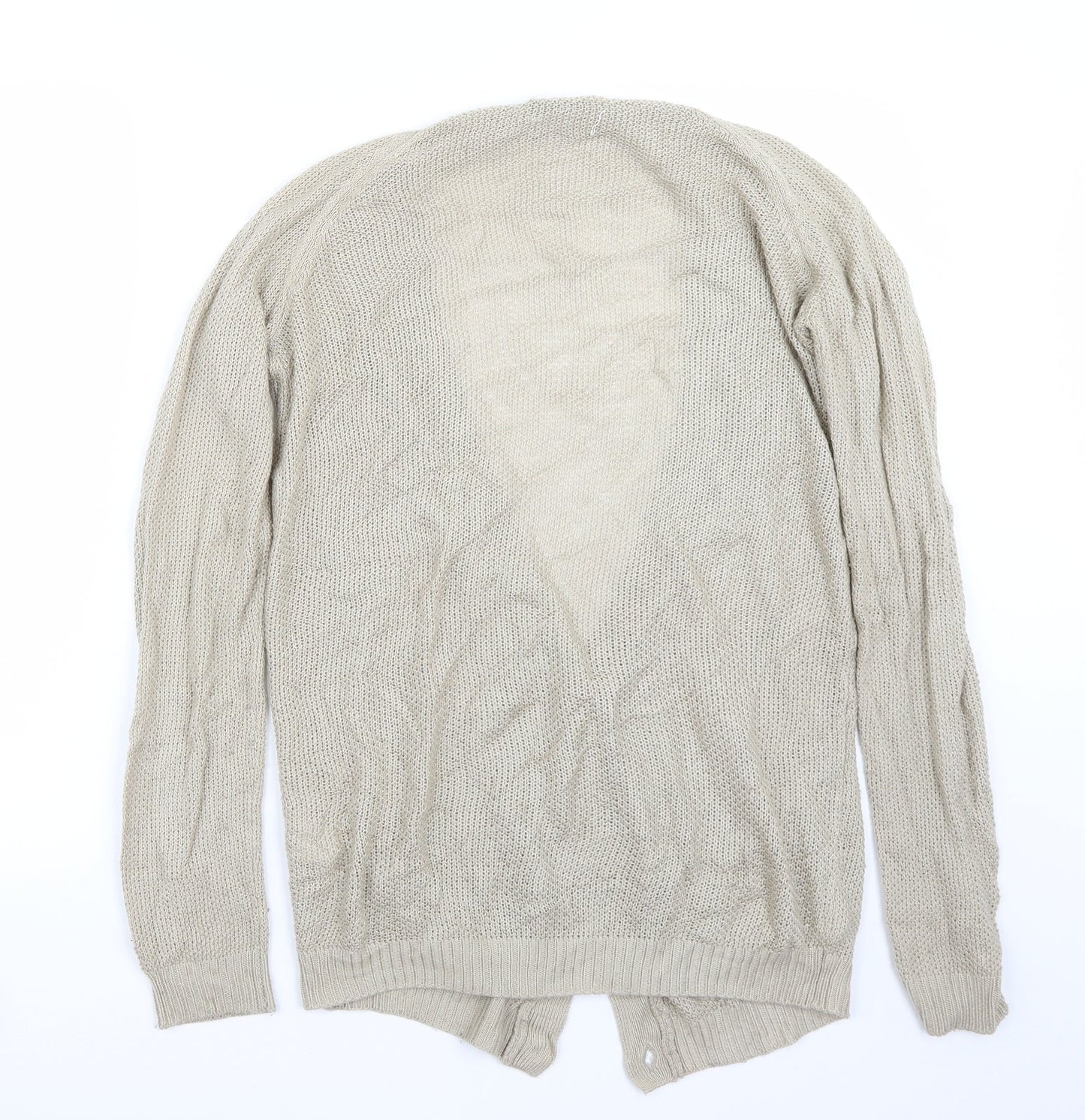 Bikbok Womens Beige   Cardigan Jumper Size S