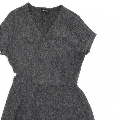 newlook Womens Grey   A-Line  Size 6