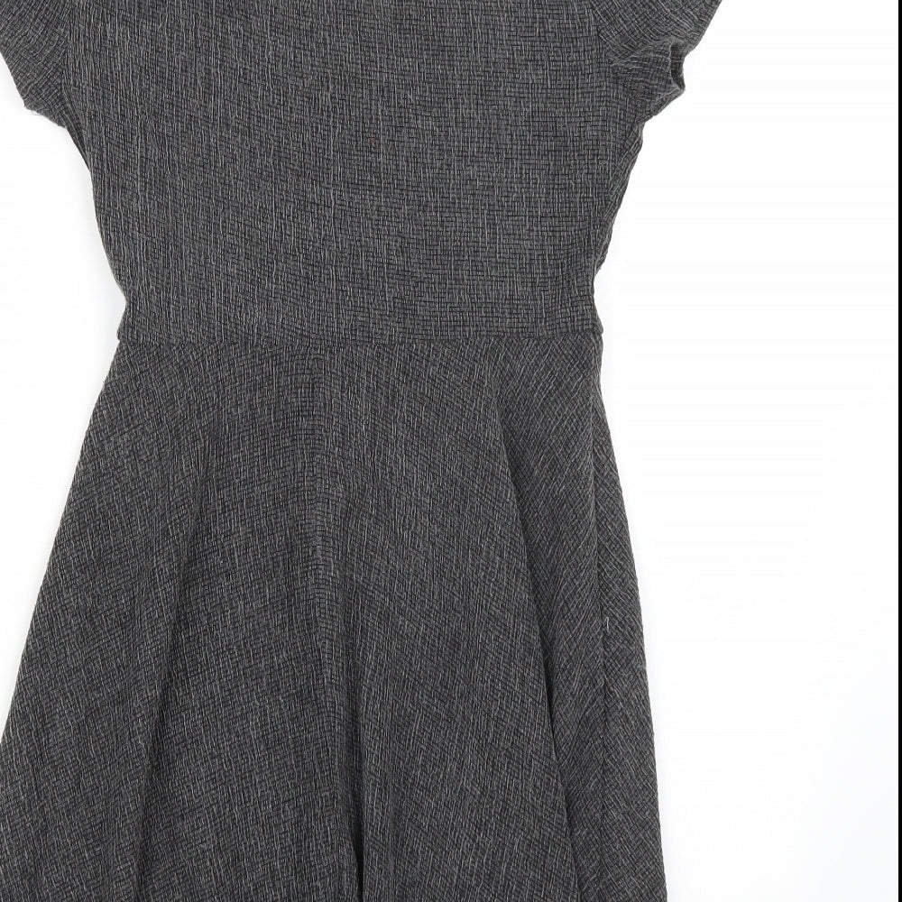newlook Womens Grey   A-Line  Size 6