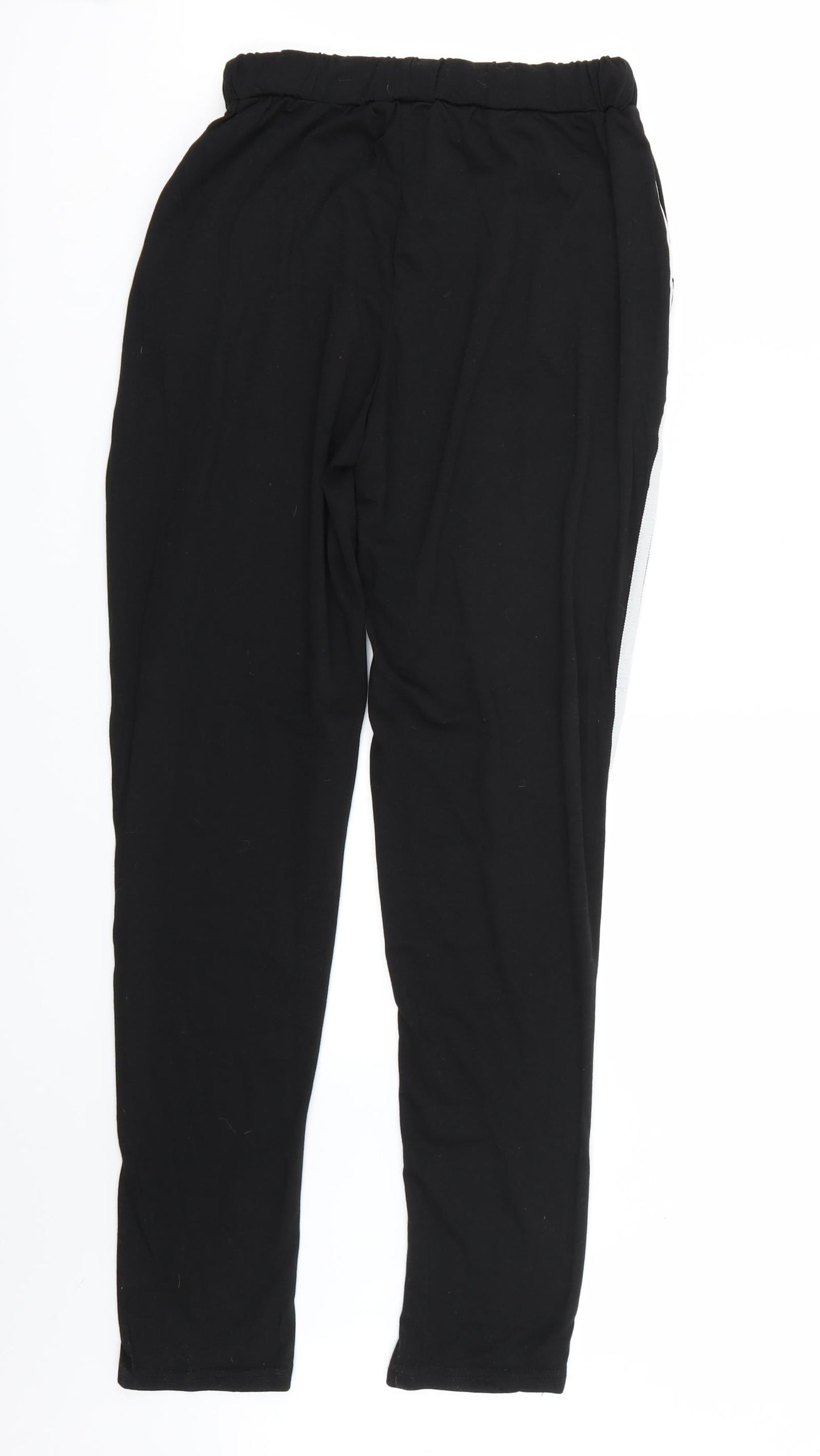 Preworn Womens Black   Sweatpants Trousers Size L L30 in