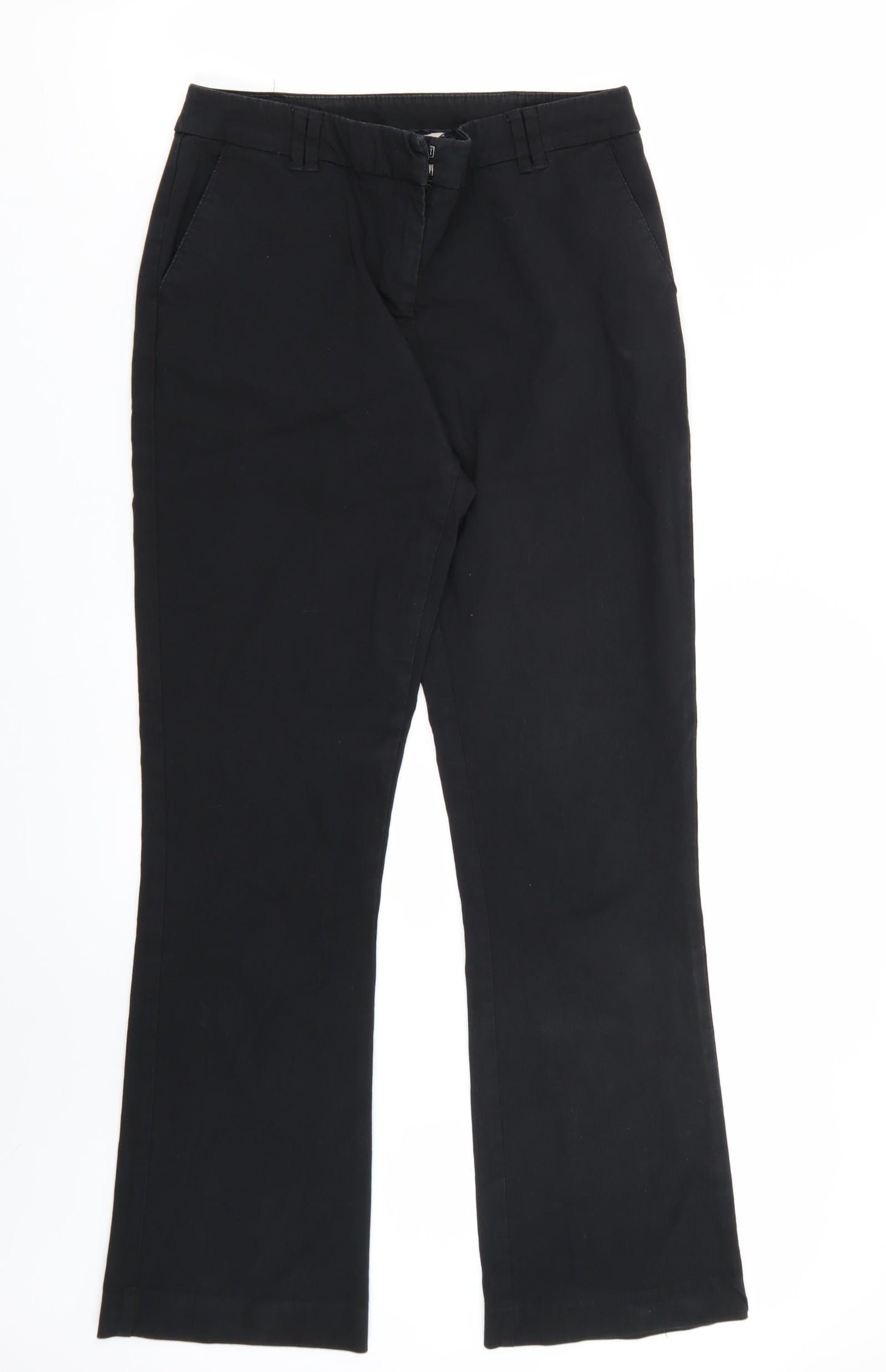 TU Womens Black   Trousers  Size 10 L29 in