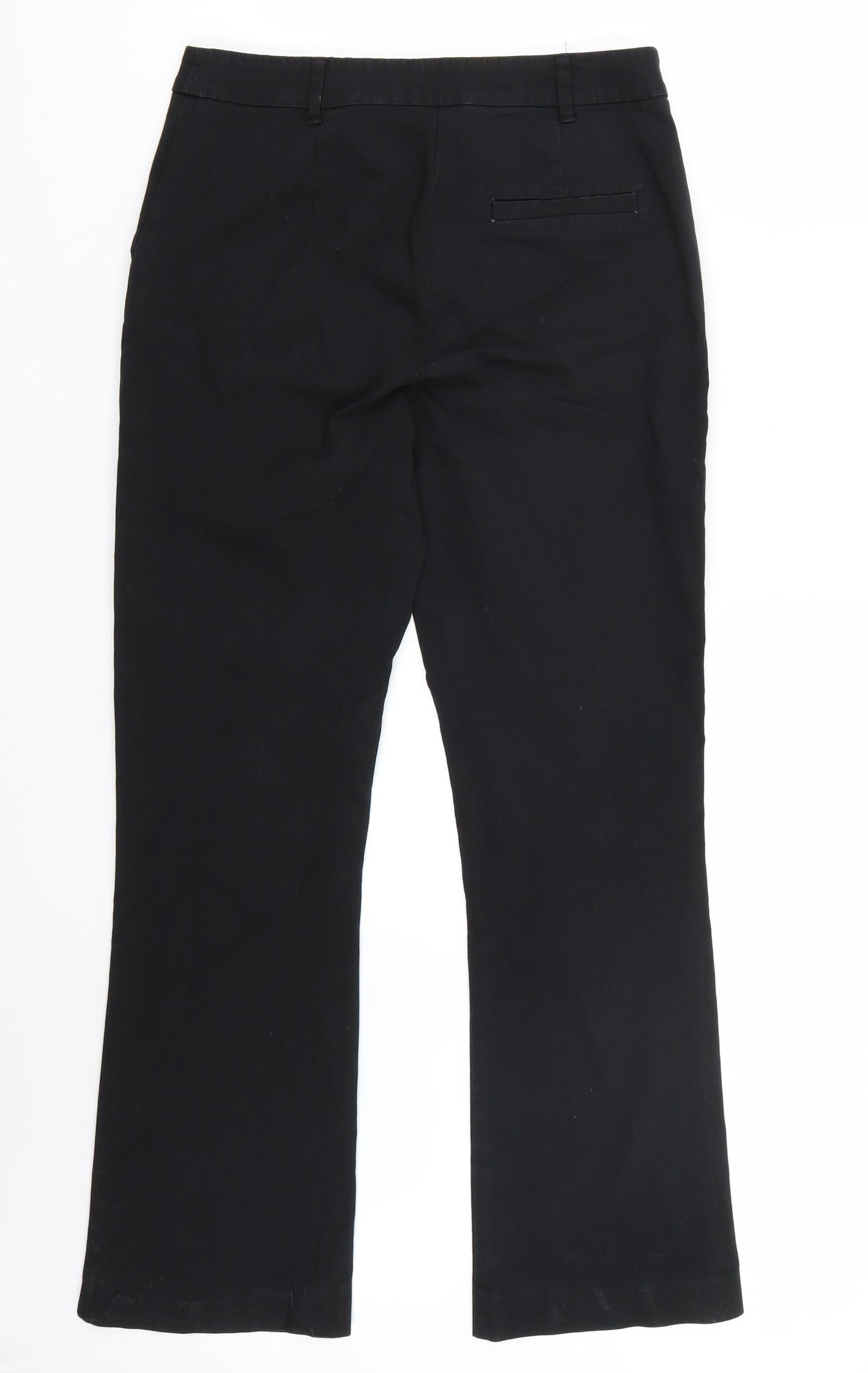TU Womens Black   Trousers  Size 10 L29 in