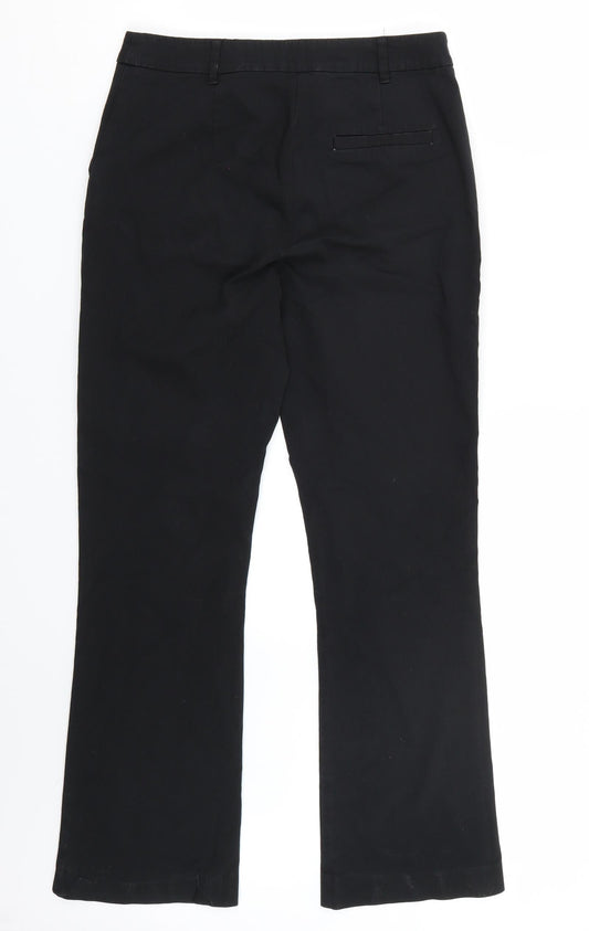 TU Womens Black   Trousers  Size 10 L29 in