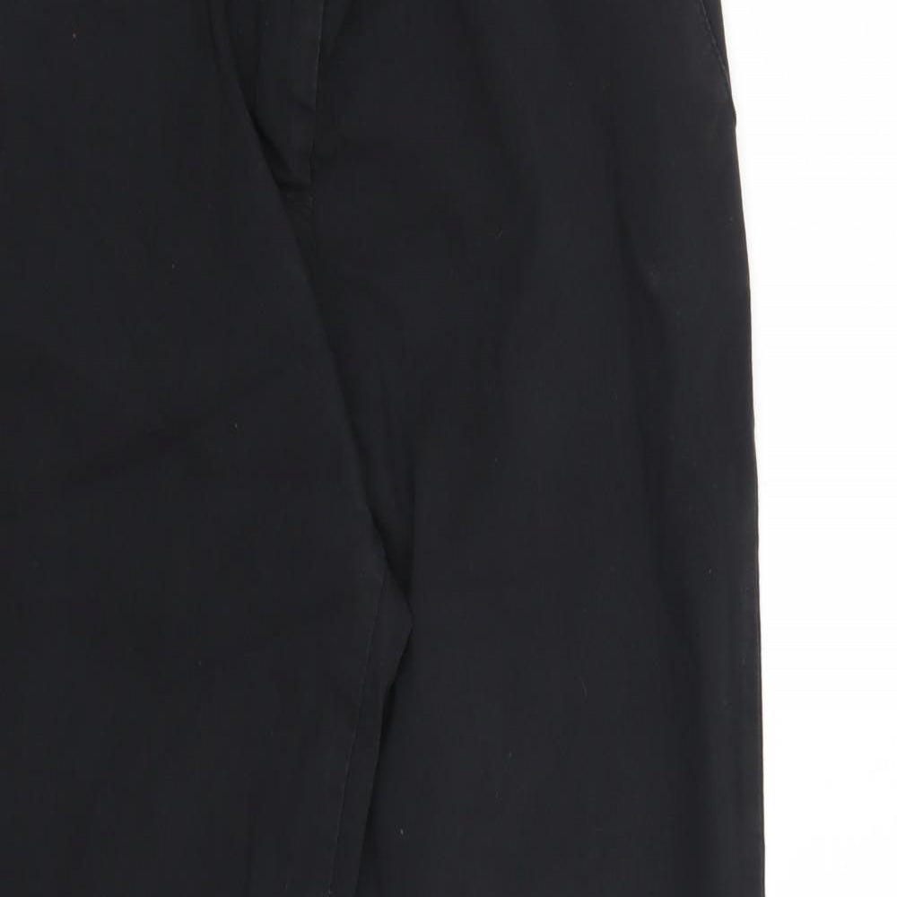 TU Womens Black   Trousers  Size 10 L29 in