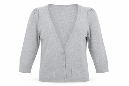 George Womens Grey   Cardigan Jumper Size M