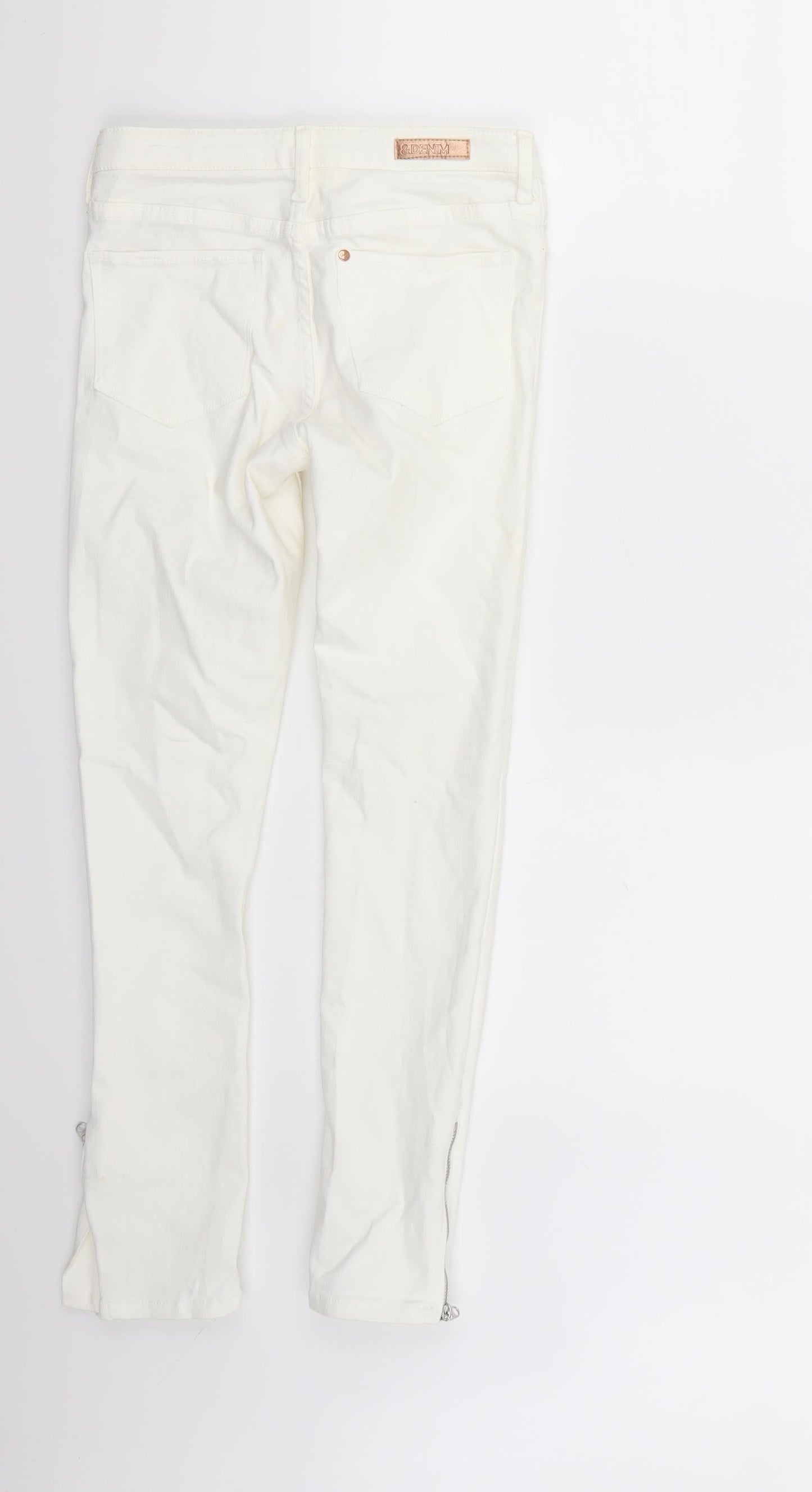 &denim Girls White   Skinny Jeans Size 10-11 Years