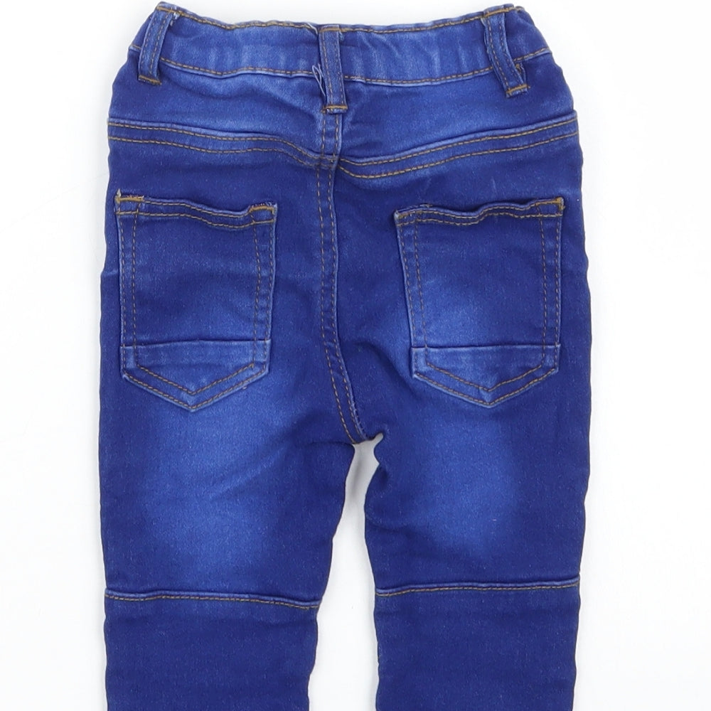 So cute Baby Blue   Capri Jeans Size 12-18 Months