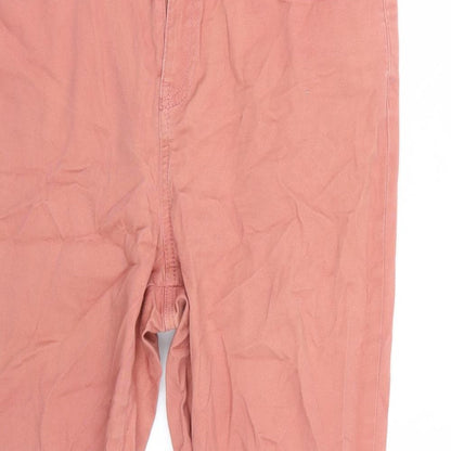 F&F Womens Pink   Cropped Jeans Size 12 L25 in