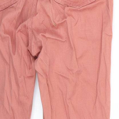 F&F Womens Pink   Cropped Jeans Size 12 L25 in
