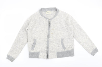 Papaya Womens Grey   Cardigan Jumper Size L