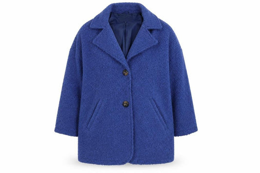 Womens UK Size 12 Peacocks Blue Jacket