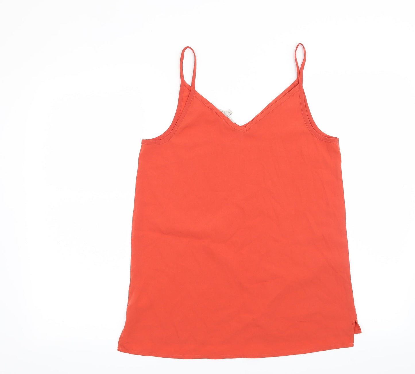 Peacocks Womens Orange   Basic Blouse Size 8