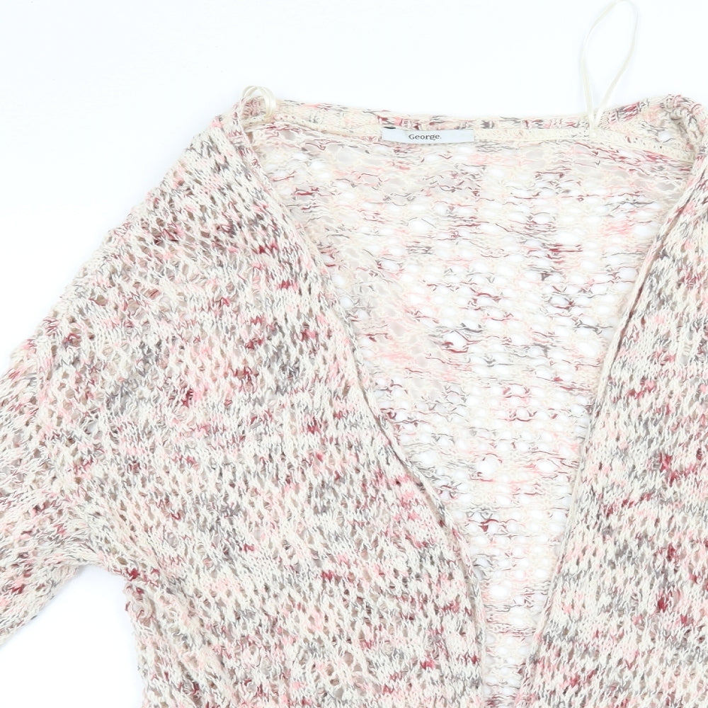 George Womens Pink   Cardigan Jumper Size 12
