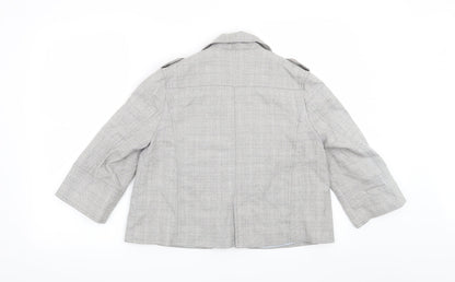 Womens UK Size 12 Preworn Grey Jacket