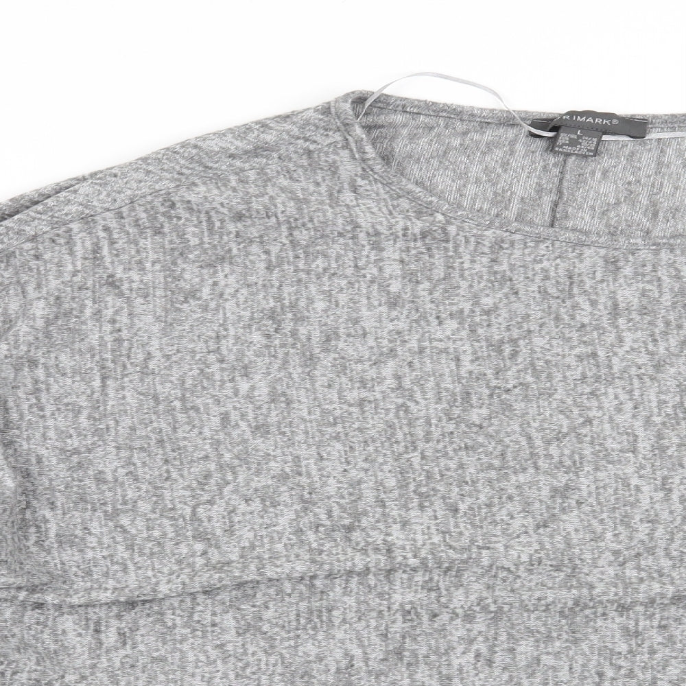 Primark Womens Grey   Pullover Sweatshirt Size 14