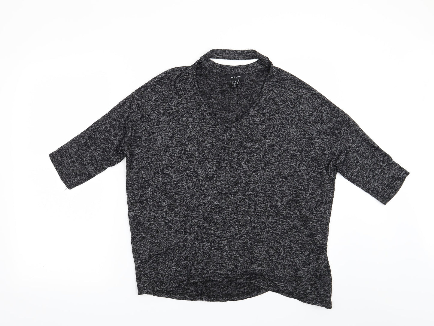 New Look Womens Grey   Pullover Jumper Size M