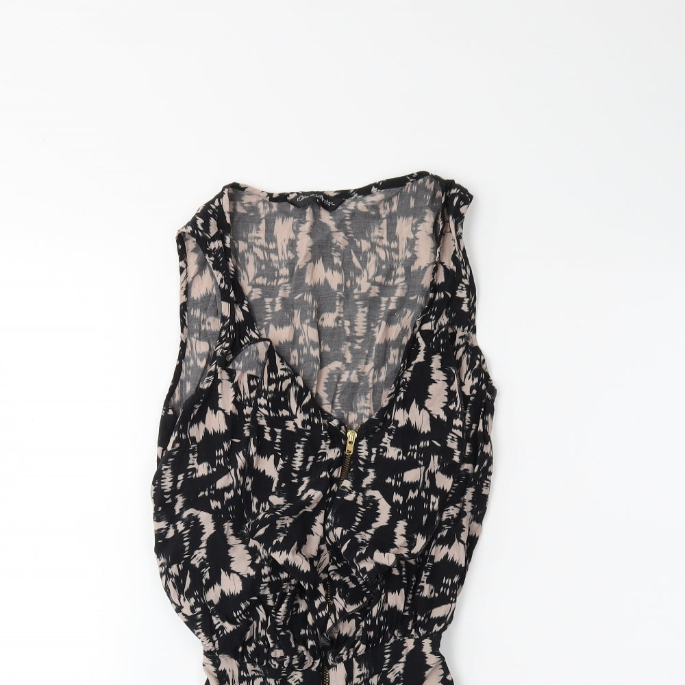 Miss Selfridge Womens Beige   Playsuit One-Piece Size 6