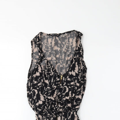 Miss Selfridge Womens Beige   Playsuit One-Piece Size 6