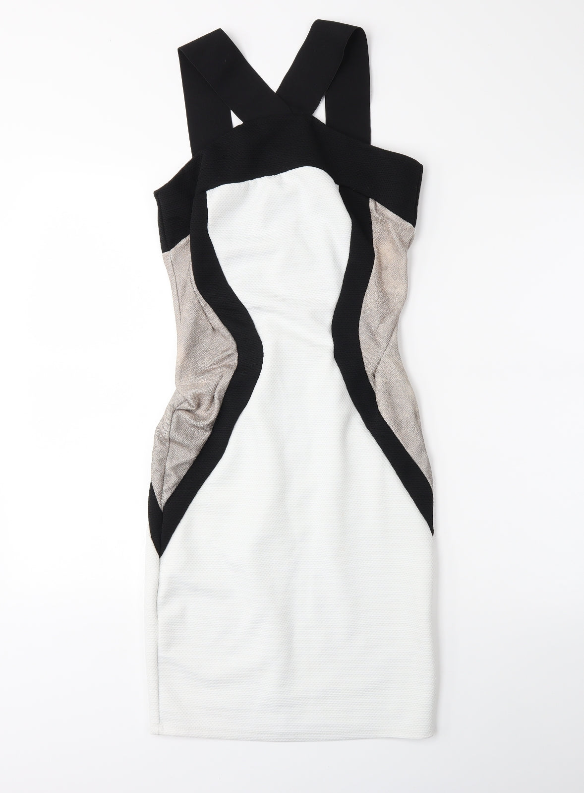 River Island Womens White   Bodycon  Size 10
