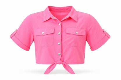Rising international Womens Pink   Basic Button-Up Size S